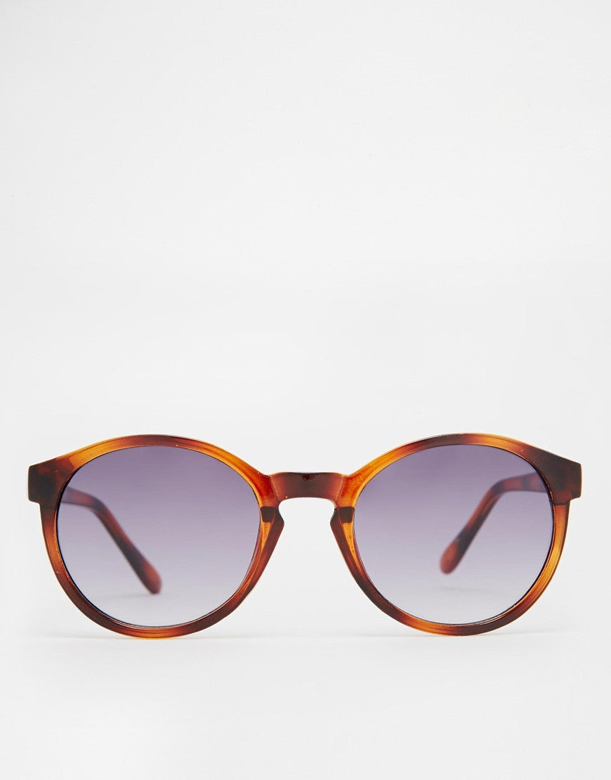 Keyhole Round Sunglasses