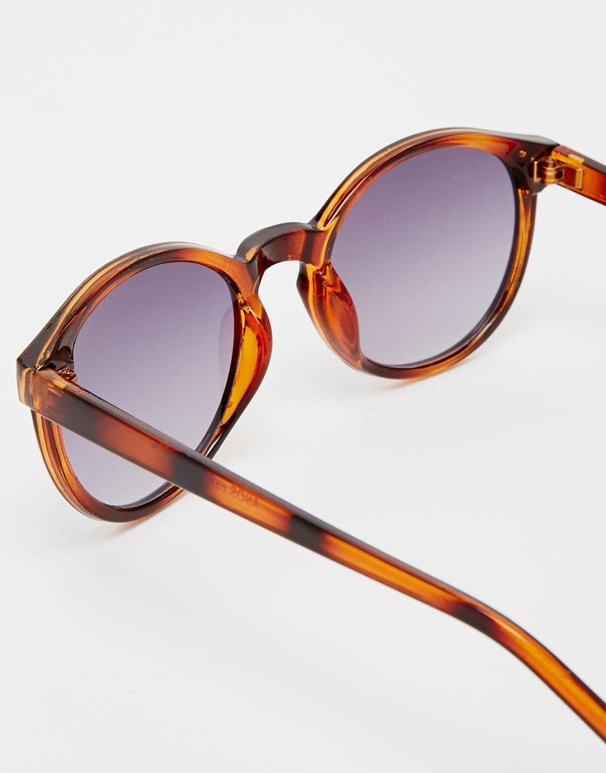 Keyhole Round Sunglasses